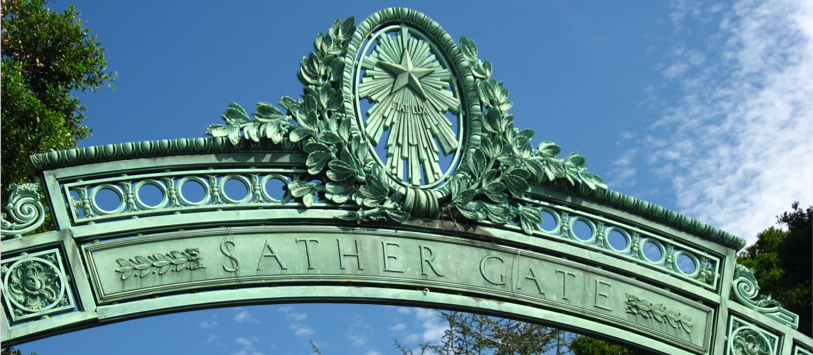 gate on UC Berkeley campus